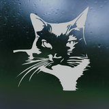 Die Cut Vinyl Tuxedo Cat Decal - Car Decal, Truck Decal, Laptop Decal