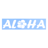 Die Cut Vinyl Aloha Flower Car / Truck Decal