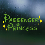 passenger princess decal, passenger princess sticker, funny decal, funny sticker, passenger princess Car decal, passenger decal, vinyl decal, funny car decals, funny truck decals, get decaled, decal shop