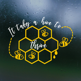 Bee decal, bee car decal, bee truck decal, bee laptop decal, bee vinyl sticker, bee vinyl sticker decals, vinyl decals, vinyl sticker decals, vinyl car decals