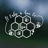 Bee decal, bee car decal, bee truck decal, bee laptop decal, bee vinyl sticker, bee vinyl sticker decals, vinyl decals, vinyl sticker decals, vinyl car decals