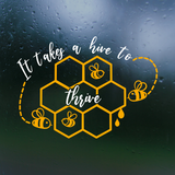 Bee decal, bee car decal, bee truck decal, bee laptop decal, bee vinyl sticker, bee vinyl sticker decals, vinyl decals, vinyl sticker decals, vinyl car decals