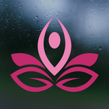 Die Cut Vinyl Lotus Yoga Pose Decal - Car Decal, Truck Decal, Sticker Decal