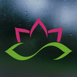 Die Cut Vinyl Line Art Lotus Decal - Car Decal, Truck Decal, Laptop Decal
