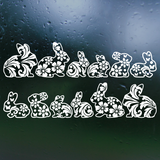 decal, decals, bunny decal, family decal, family car decal, family sstickers, family sticker decal, family sticker decals, decal, decals