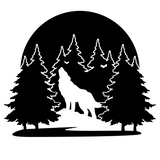 wolf decal, wolf scene decal, wolf car decal, wolf truck decal, wolf vinyl car decal, decals, wolf vinyl decal, wolf car decal, wolf truck decal