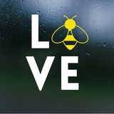 bee lover decal, bee love decal, bee decal, bee decals, bee kind car decal, bee kind truck decal, bee kind laptop decal, bee kind sticker, bee car decal, bee truck decal, bee sticker, get decaled, decal shop