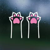 cat decal, cat car decal, vinyl cat decals, vinyl sticker decal, cat truck decal, get decaled, decals, decal shop, get decaled, decal shop, funny cat lover decals, cat paw decal, cat