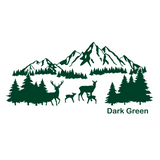 camper decal, camper decals, camping decal, caming theme decals, decal sticker, decal stickers, camping sticker, decal shop, get decaled, deer, deer decal, deer family decal, mountain decal