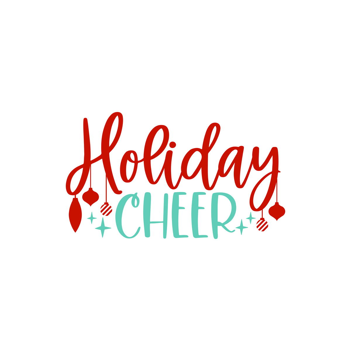 Holiday Cheer Christmas Wine Glass Decal Pack Get Decaled