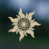 decal, sun decal, mandala decal, decal shop, get decaled, decals, car decals, truck decals, sun mandala decal