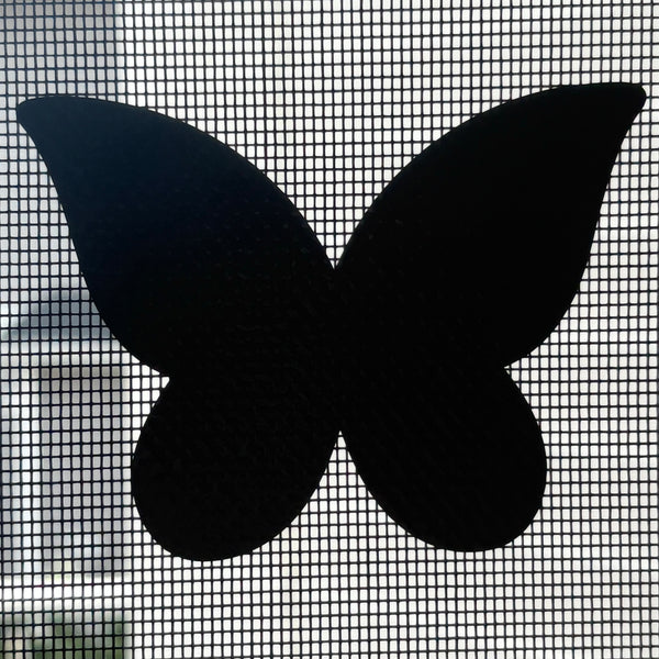 Butterfly Screen Door Decals - Oracal 751 Vinyl - Pack of 9