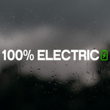 Electric Vehicle EV Decal - Waterproof Vinyl for EVs