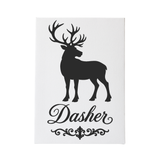 Die Cut Vinyl Decal Set - Christmas Reindeer 9 Piece