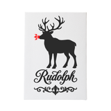 Die Cut Vinyl Decal Set - Christmas Reindeer 9 Piece