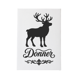 Die Cut Vinyl Decal Set - Christmas Reindeer 9 Piece