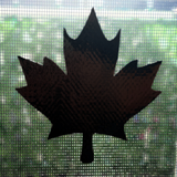 Maple Leaf Retractable Screen Door / Window Screen Decal Pack- Oracal 751 Vinyl