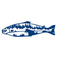 custom decal, custom fish decal, fish scene decal, camper decal, trailer decal, decal shop, stickers, bear decal, get decaled