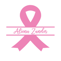 Die Cut Vinyl Customizable Awareness Ribbon Decal - Waterproof Vinyl Decal