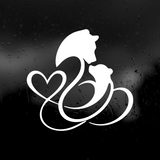 Die Cut Vinyl Decal - Mama Bear Love