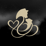 Die Cut Vinyl Decal - Mama Bear Love