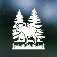 moose decal, moose decals, moose car decal, moose truck decal, moose camper decal, get decaled, sticker decals