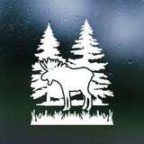 moose decal, moose decals, moose car decal, moose truck decal, moose camper decal, get decaled, sticker decals