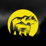 Die Cut Vinyl Decal - Wilderness Bear