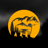 Die Cut Vinyl Decal - Wilderness Bear