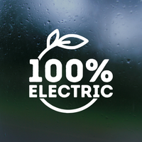 ev decal, ev decals, ev car decal, ev truck decal, electric car decal, electric vehicle decal, getdecaled, decal shop
