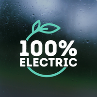 ev decal, ev decals, ev car decal, ev truck decal, electric car decal, electric vehicle decal, getdecaled, decal shop
