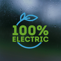 ev decal, ev decals, ev car decal, ev truck decal, electric car decal, electric vehicle decal, getdecaled, decal shop