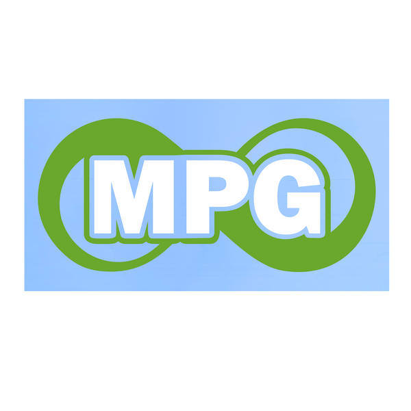 Infinity MPG Electric Vehicle Decal - Die Cut Vinyl Decal