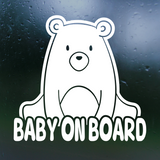 decal, decals, baby on board, baby on board decal, decal, decal shop, baby car decal, bear baby on board, get decaled