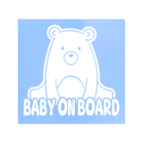 decal, decals, baby on board, baby on board decal, decal, decal shop, baby car decal, bear baby on board, get decaled