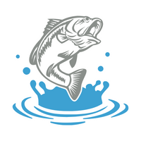 fishing decal, fishing decals, fish decal, fish truck decal, fish laptop decal, fish trailer decal, fish camper decal, get decaled, decal shop, canada decal shop
