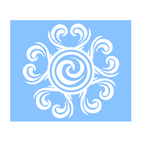 Waterproof Die Cut Vinyl Sun Decal - Truck / Car / Laptop Decal Sticker