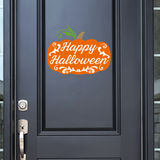 happy halloween decals, halloween decor, halloween stickers, halloween car decals, halloween truck decal, happy halloween pumpkin sticker, halloween door decals