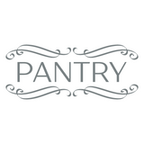 Die Cut Vinyl Removable Vinyl 'Pantry' Decal