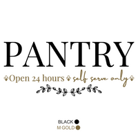 Die Cut Vinyl Pantry Door / Wall Decal - Kitchen Decor