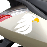Die Cut Vinyl Eagle Bust Decal