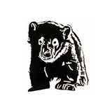 Die Cut Vinyl Bear Cub Decal - Vehicle Decal, Window Decal