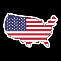 usa country decal, country decal, country decals, usa decal, usa sticker, usa stickers, sticker, sticker decal, stickers, vinyl sticker decal