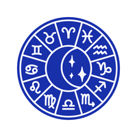 Zodiac Sign Astrology Chart Decal - Waterproof Die Cut Vinyl Decal