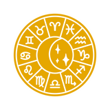 Zodiac Sign Astrology Chart Decal - Waterproof Die Cut Vinyl Decal