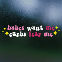 Funny Driving Quote Decal for Cars, Trucks and Windshields