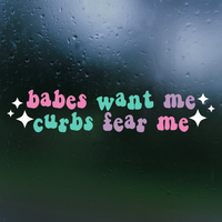 Funny Driving Quote Decal for Cars, Trucks and Windshields