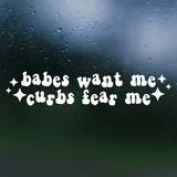 Funny Driving Quote Decal for Cars, Trucks and Windshields