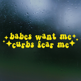 Funny Driving Quote Decal for Cars, Trucks and Windshields