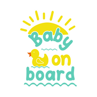 baby on board, baboy on bosrd decal, vinyl baby on board car decal, baby in car sticker, baby on board sticker, vinyl sticker